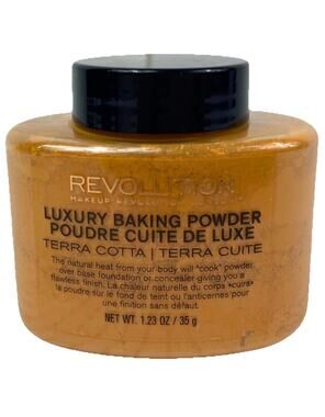 Makeup Revolution London Luxury Baking Powder TERRA COTTA 1.23 Oz NWOB